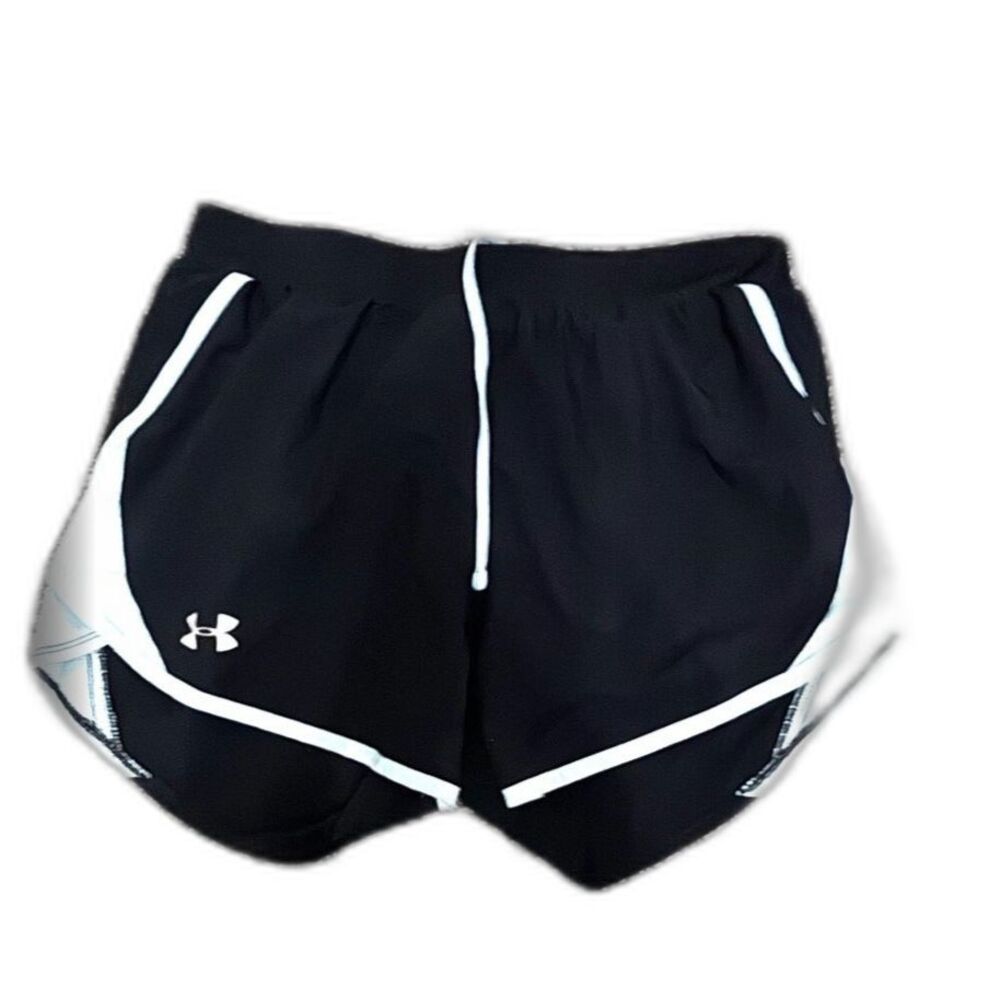 Under Armour Black Fly-By Running Shorts S